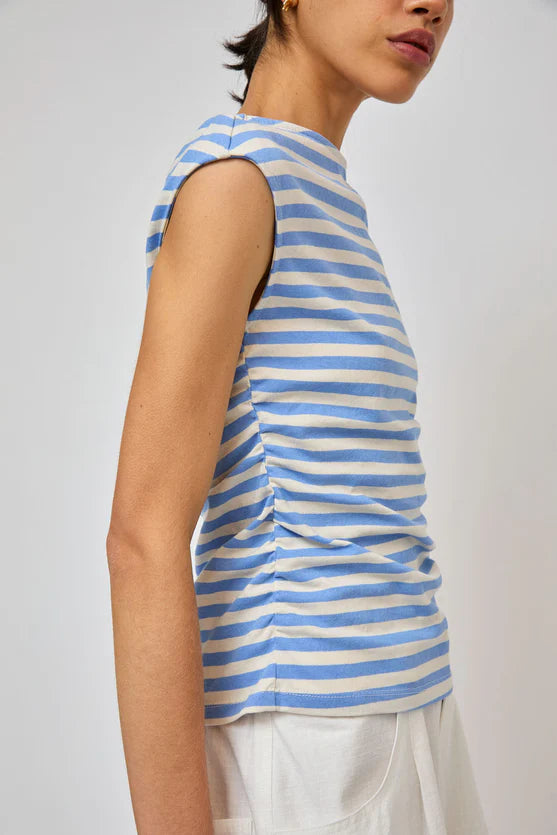 No. 6 Store – Carly Top in Blue Stripe