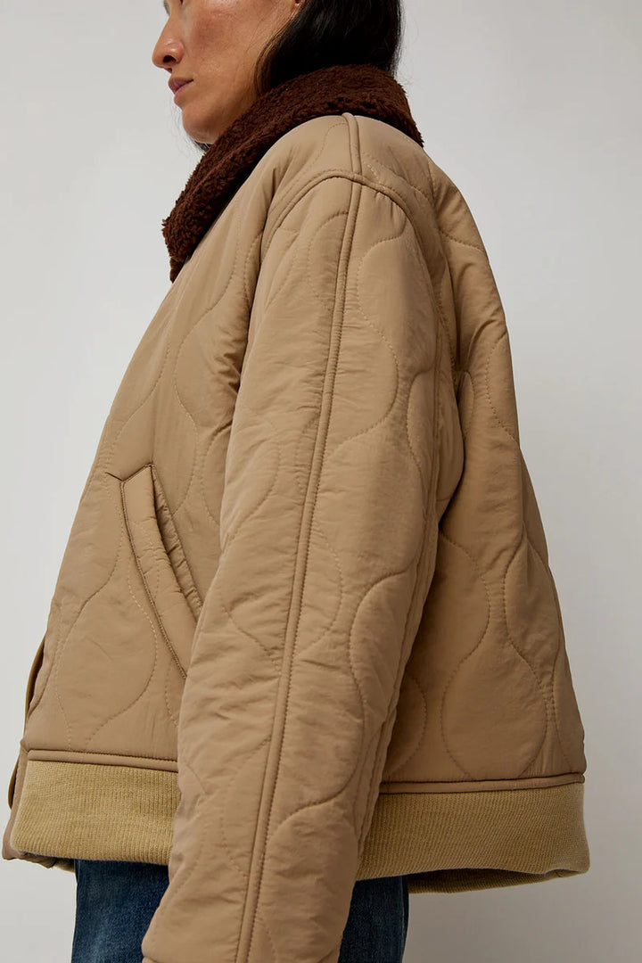 No. 6 Store – Landmark Jacket in Camel #3