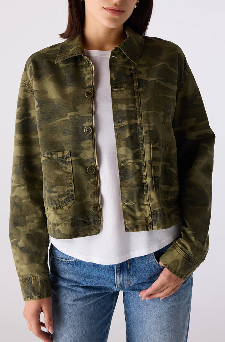AMO Denim – Denim Cadet Jacket in Camo
