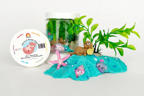 Earth Grown KidDoughs - Mini Dough-To-Go in Otterly A-Dough-Rable