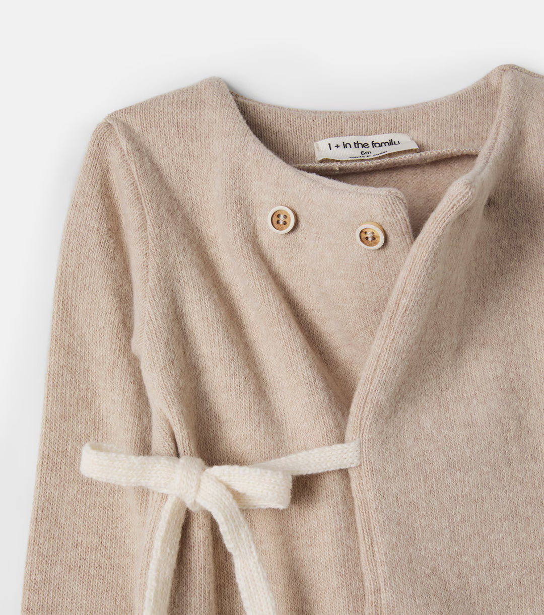 +1 in the Family – Havre Jumpsuit with feet in Beige