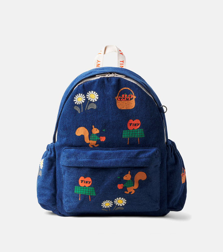 Tiny Cottons – Tiny Apples Patch Denim Backpack