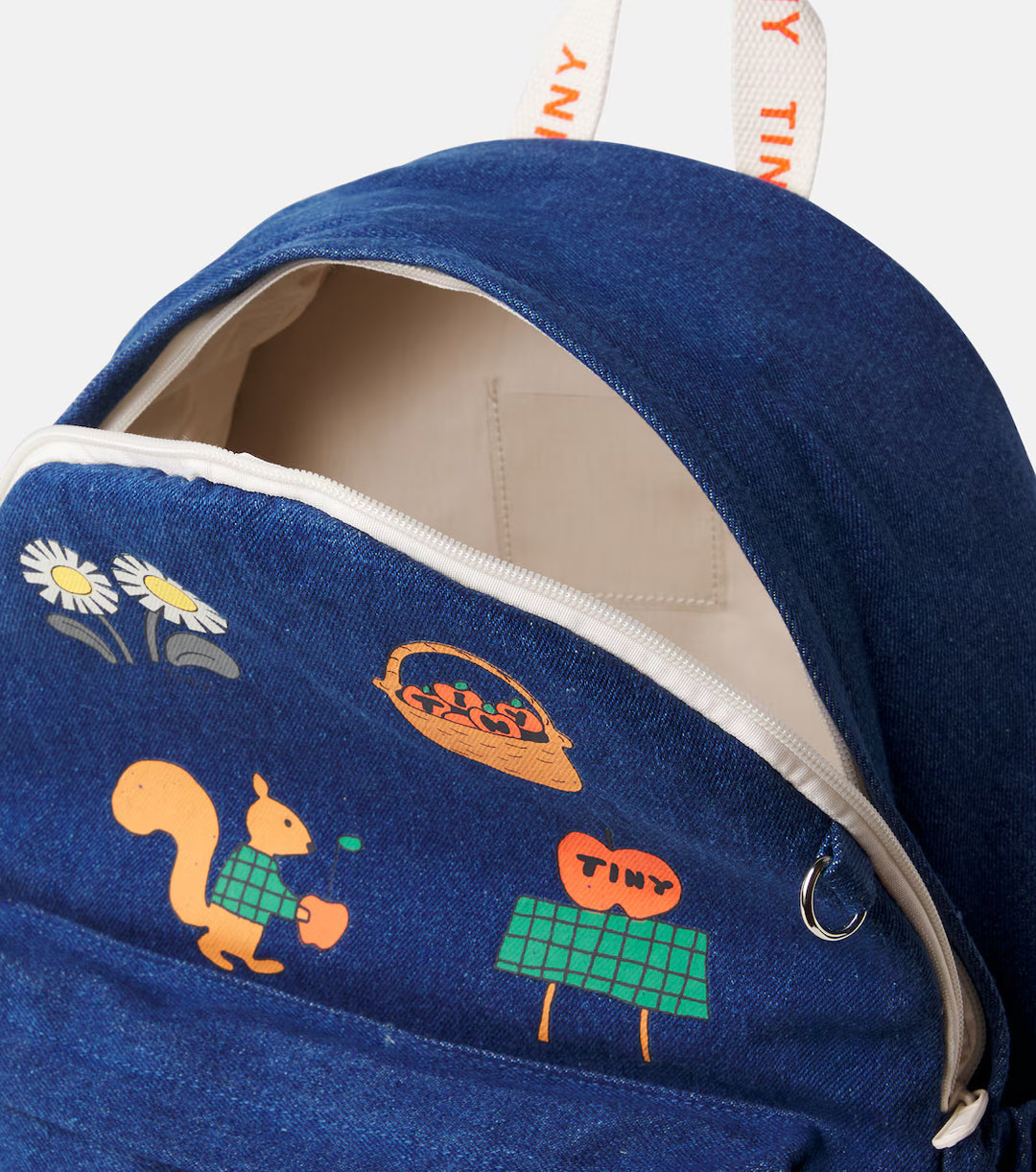 Tiny Cottons – Tiny Apples Patch Denim Backpack