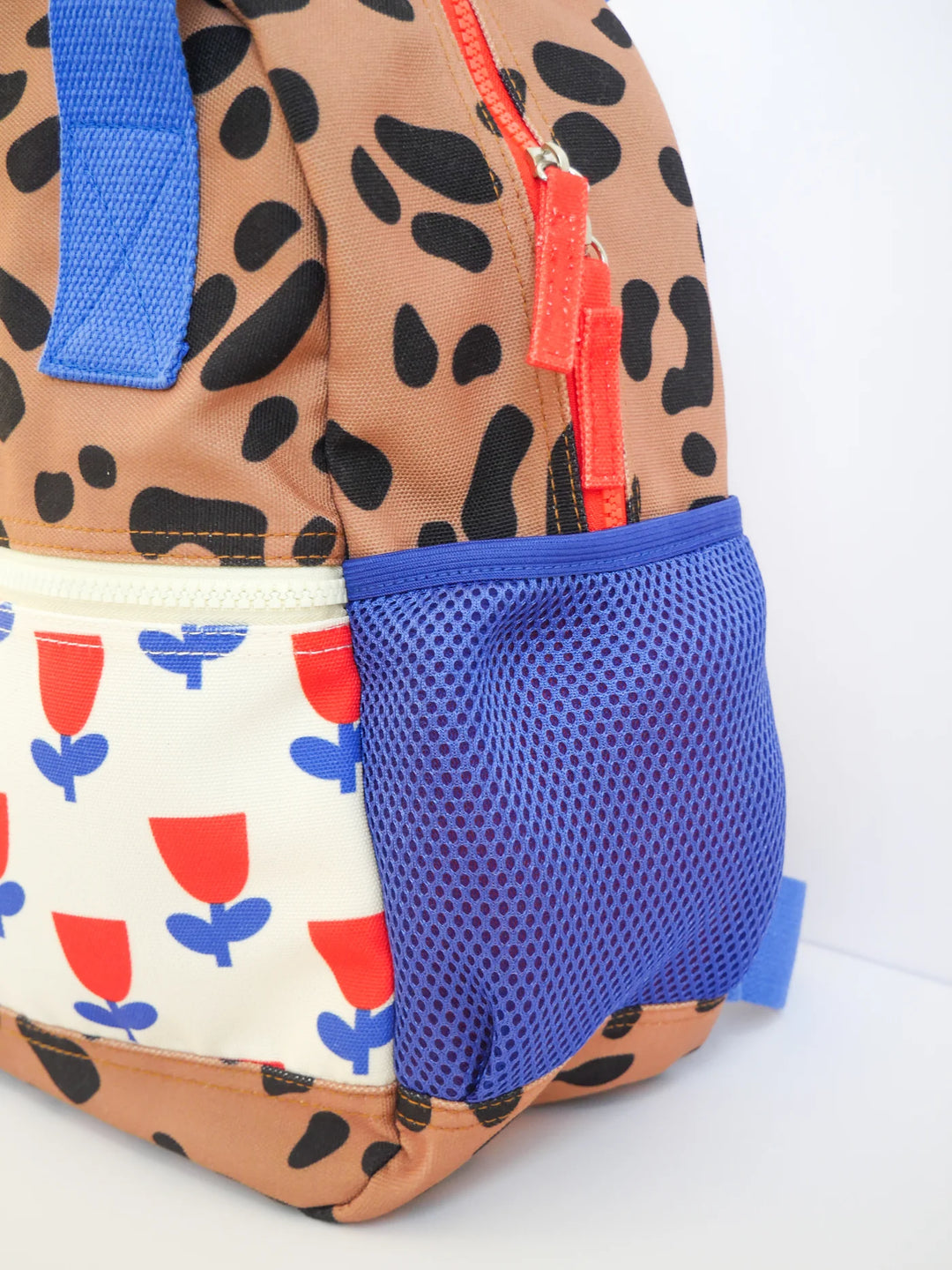 Mini Kyomo – Leopard and Flowers Backpack