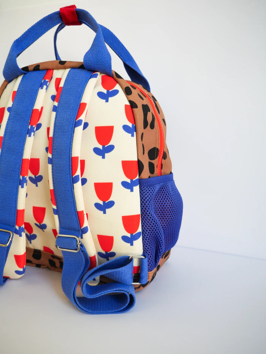 Mini Kyomo – Leopard and Flowers Backpack