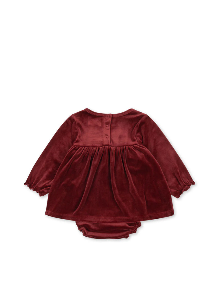 Konges Slojd - Jingle Romper in Red Dahlia