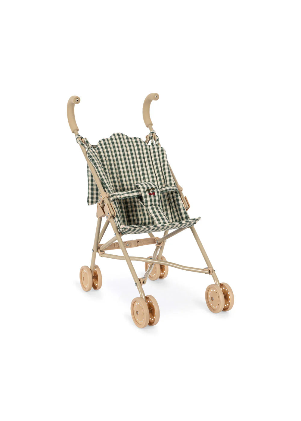 Konges Slojd - Cheeky Doll Stroller in Green Gingham