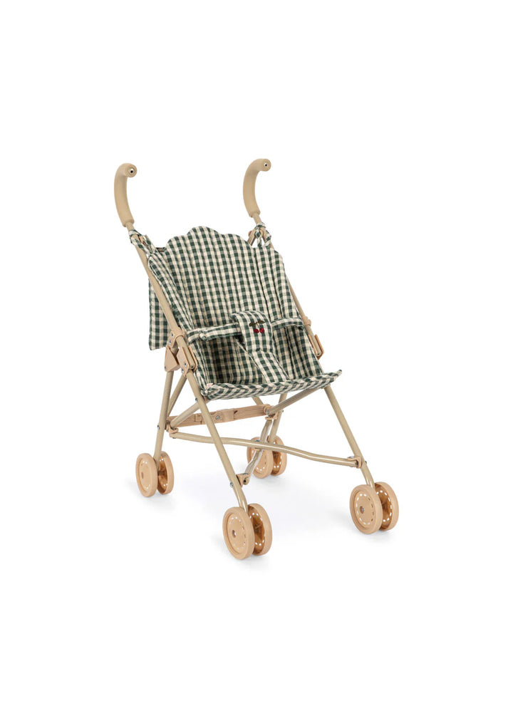 Konges Slojd - Cheeky Doll Stroller in Green Gingham