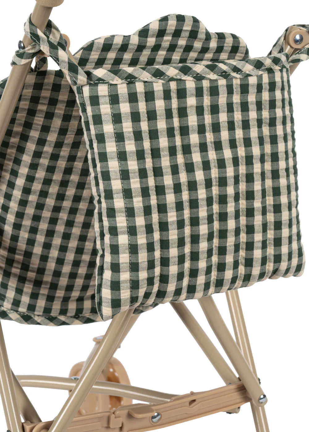 Konges Slojd - Cheeky Doll Stroller in Green Gingham