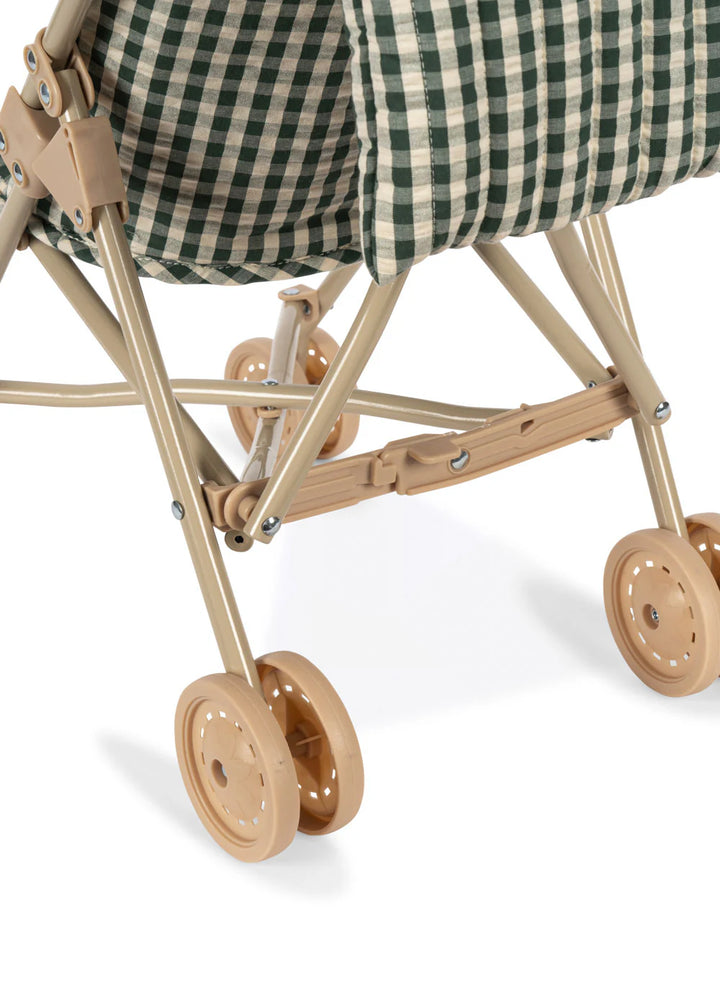 Konges Slojd - Cheeky Doll Stroller in Green Gingham