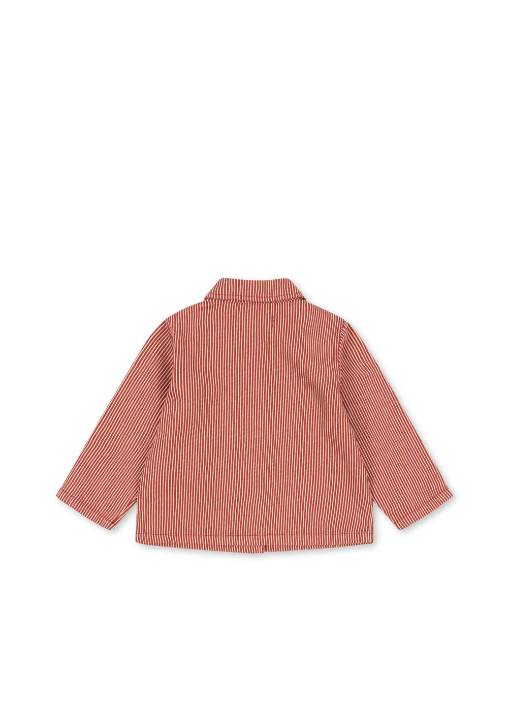 Konges Slojd - Luc Shirt Jacket in Milk Rouge Stripe