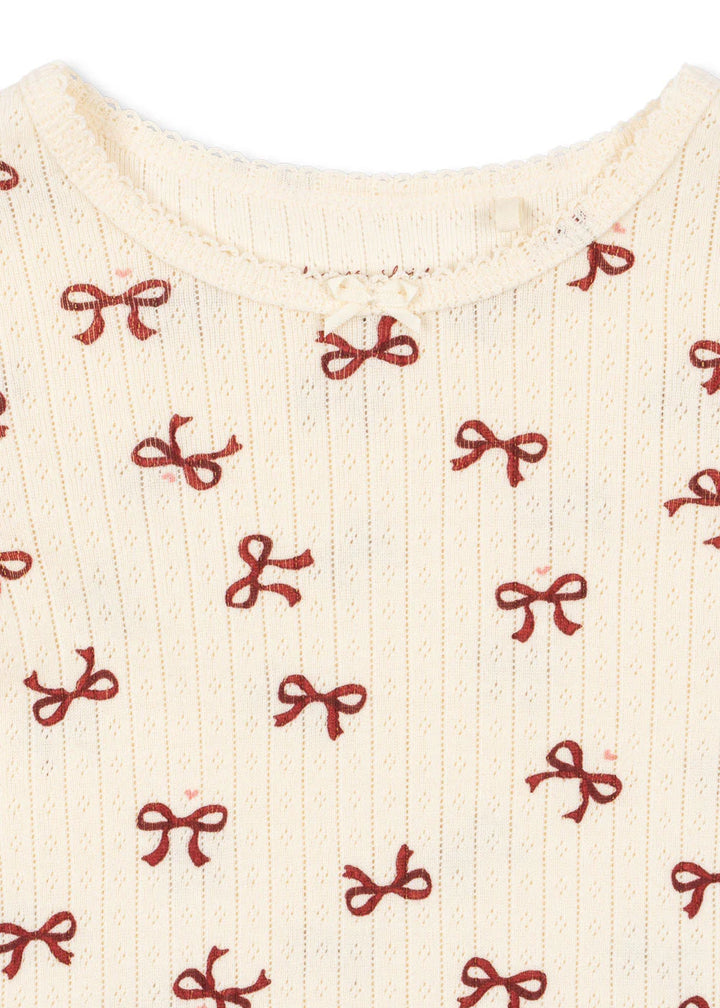 Konges Slojd - Minnie Longsleeve Top in Bows