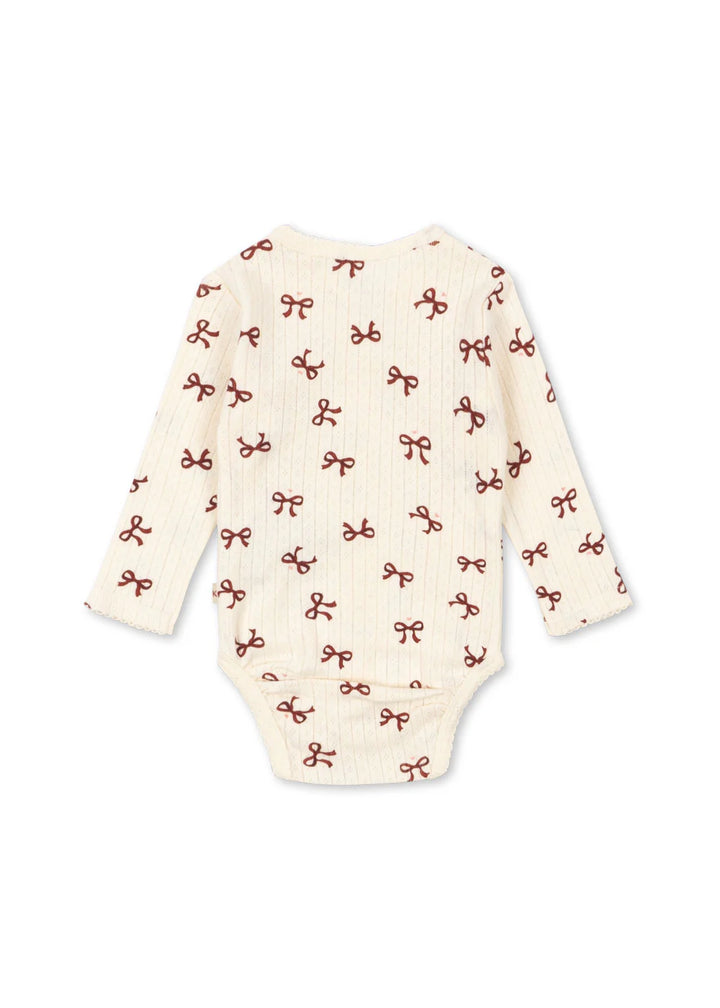 Konges Slojd - Minnie Wrap Bodysuit in Bows