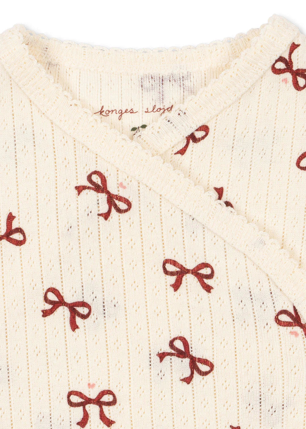 Konges Slojd - Minnie Wrap Bodysuit in Bows