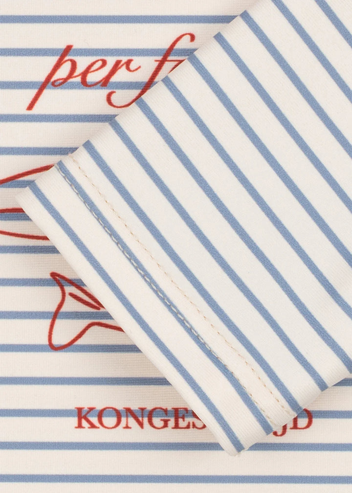 Konges Slojd - Aster Swim Blouse in Stripe Blue