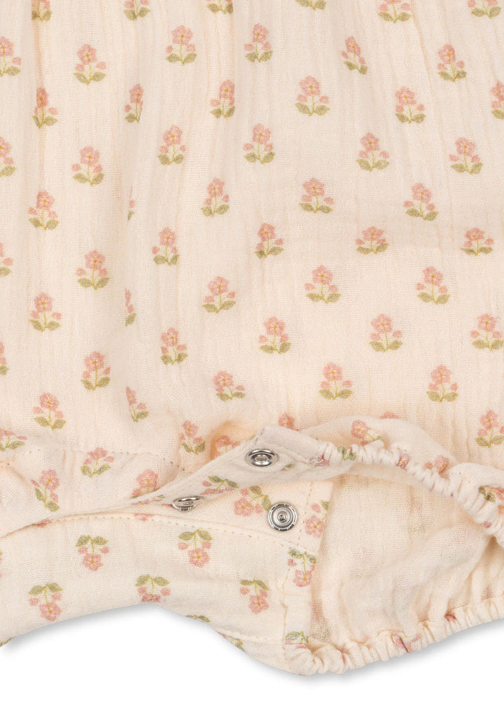 Konges Slojd - Coco Frill Romper in Carta Rosa
