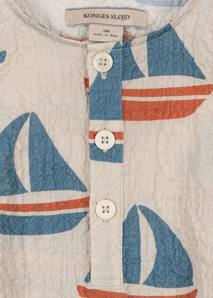 Konges Slojd - Elliot Romper in Ahoy