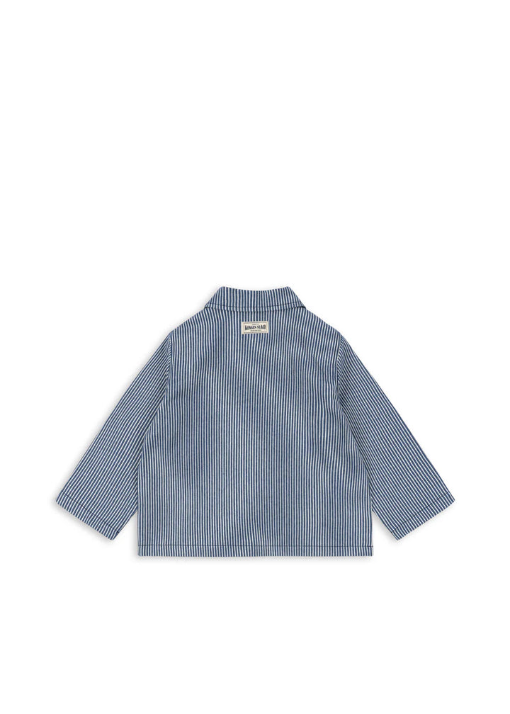 Konges Slojd - Luc Shirt Jacket in Blue Stripe