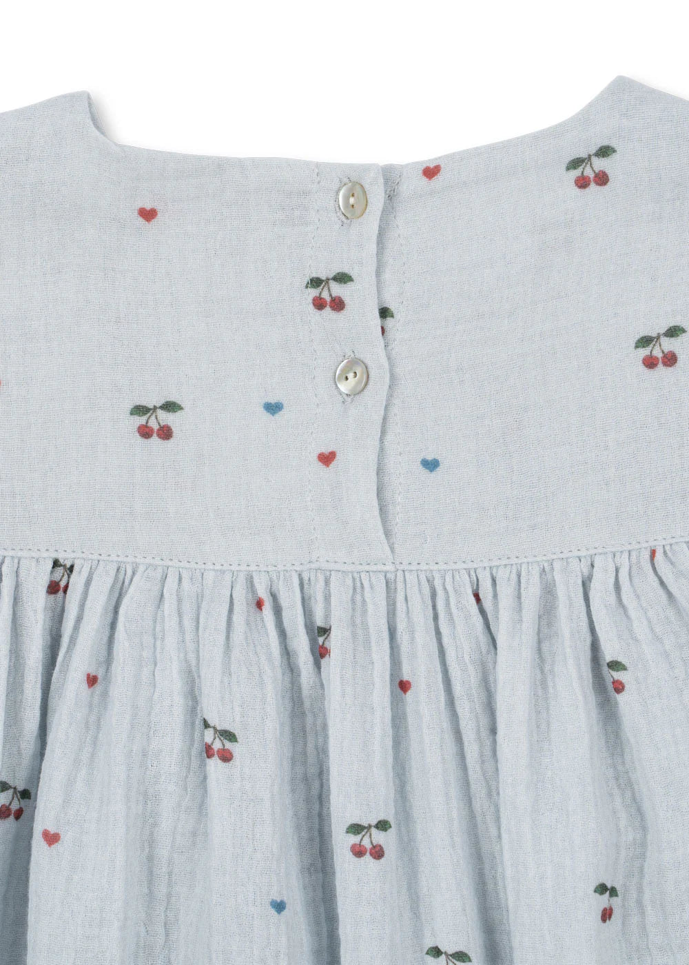 Konges Slojd - Coco Dress in Cherry Blue Coeur