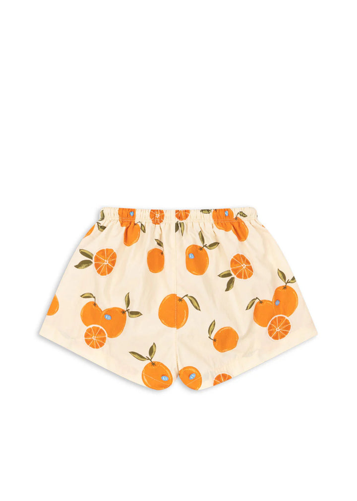 Konges Slojd - Pomio Swim Shorts in Arancia