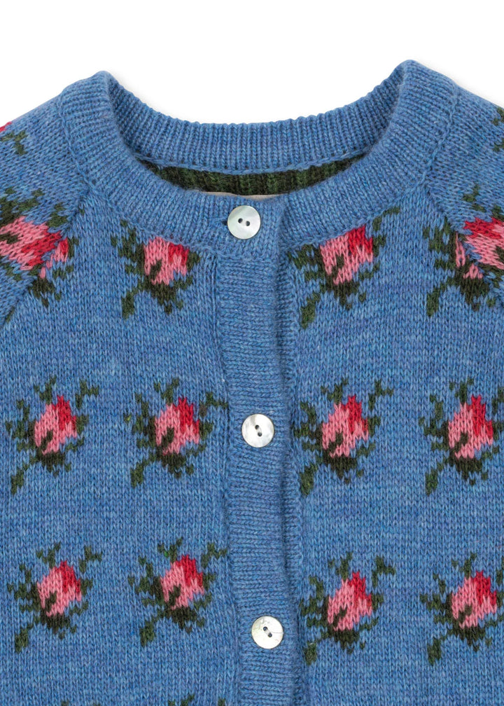 Konges Slojd - Belou Knit Cardigan in Rosie Shade