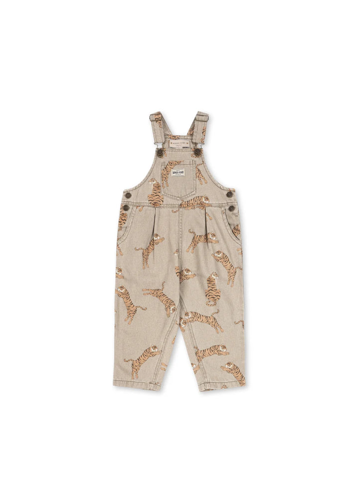 Konges Slojd - Magot Denim Overalls in Tiger
