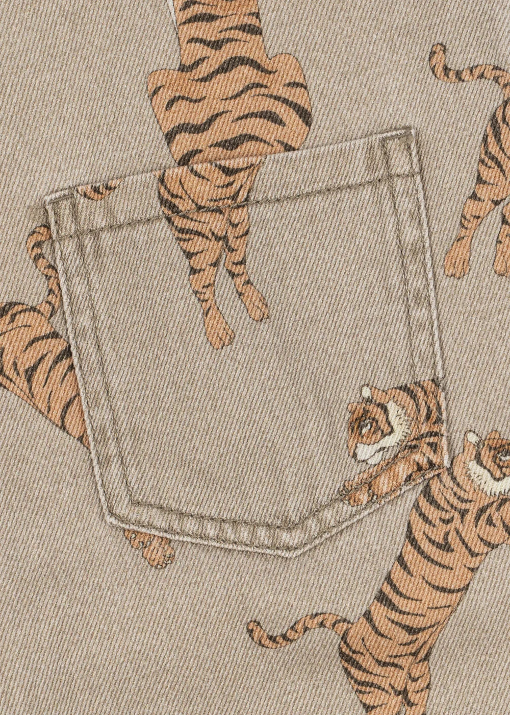 Konges Slojd - Magot Denim Overalls in Tiger