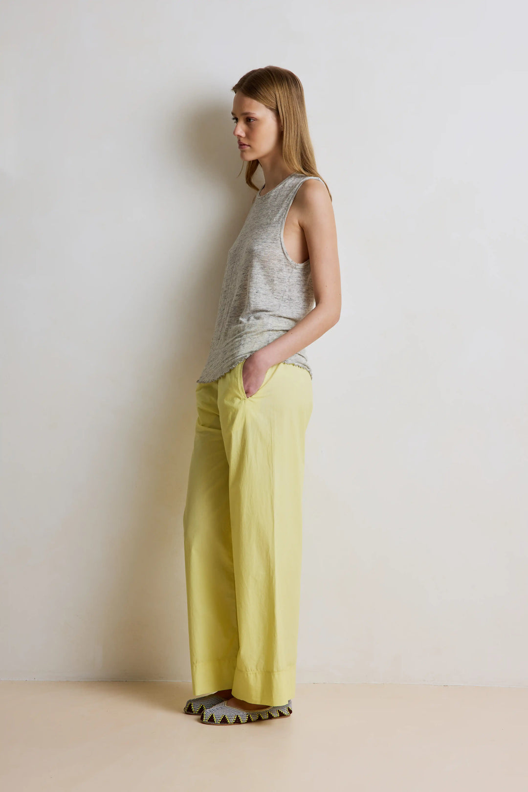 Hod - Jimmy Pant in Lime