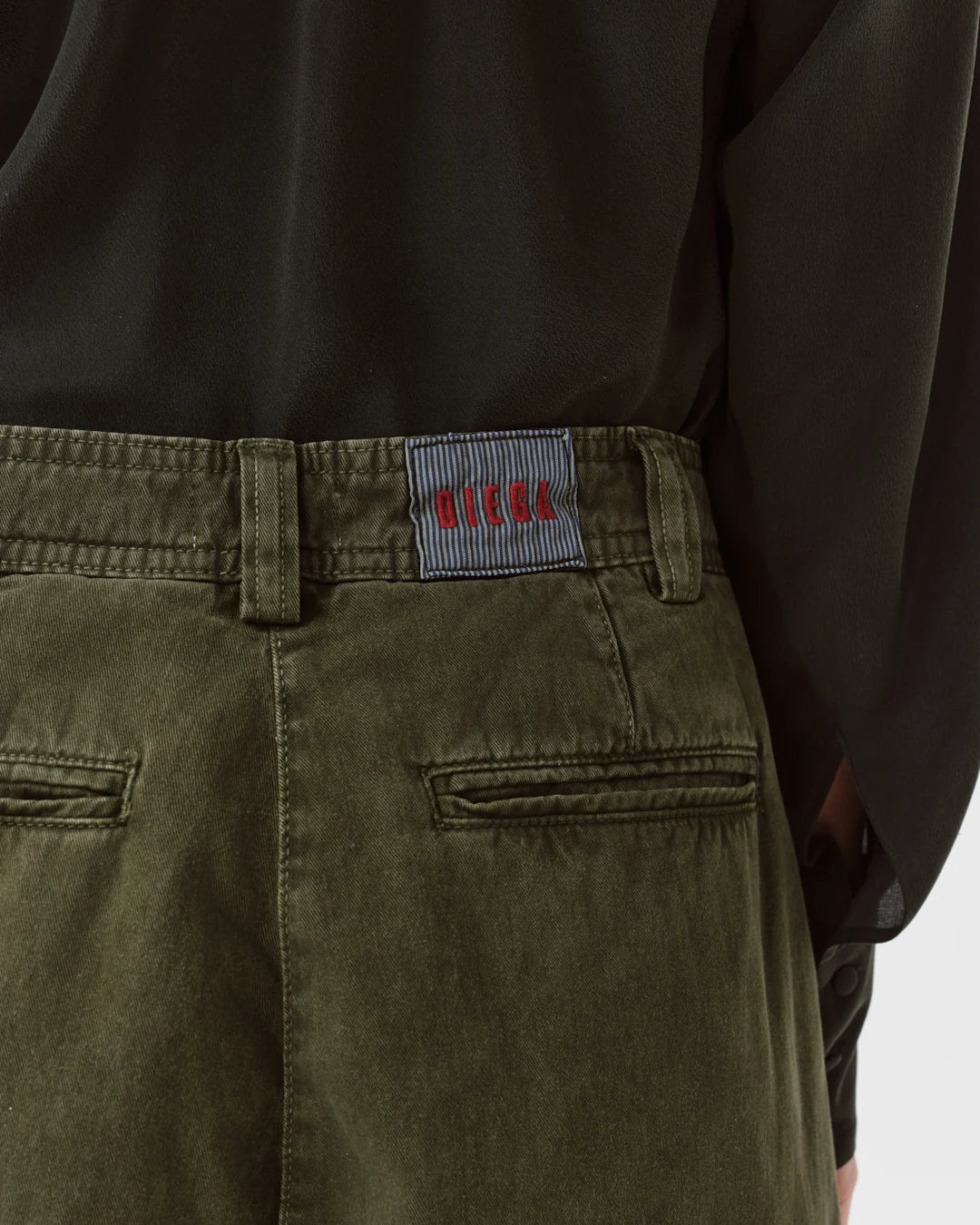 Diega - Pargao Cargo Pant in Khaki Green