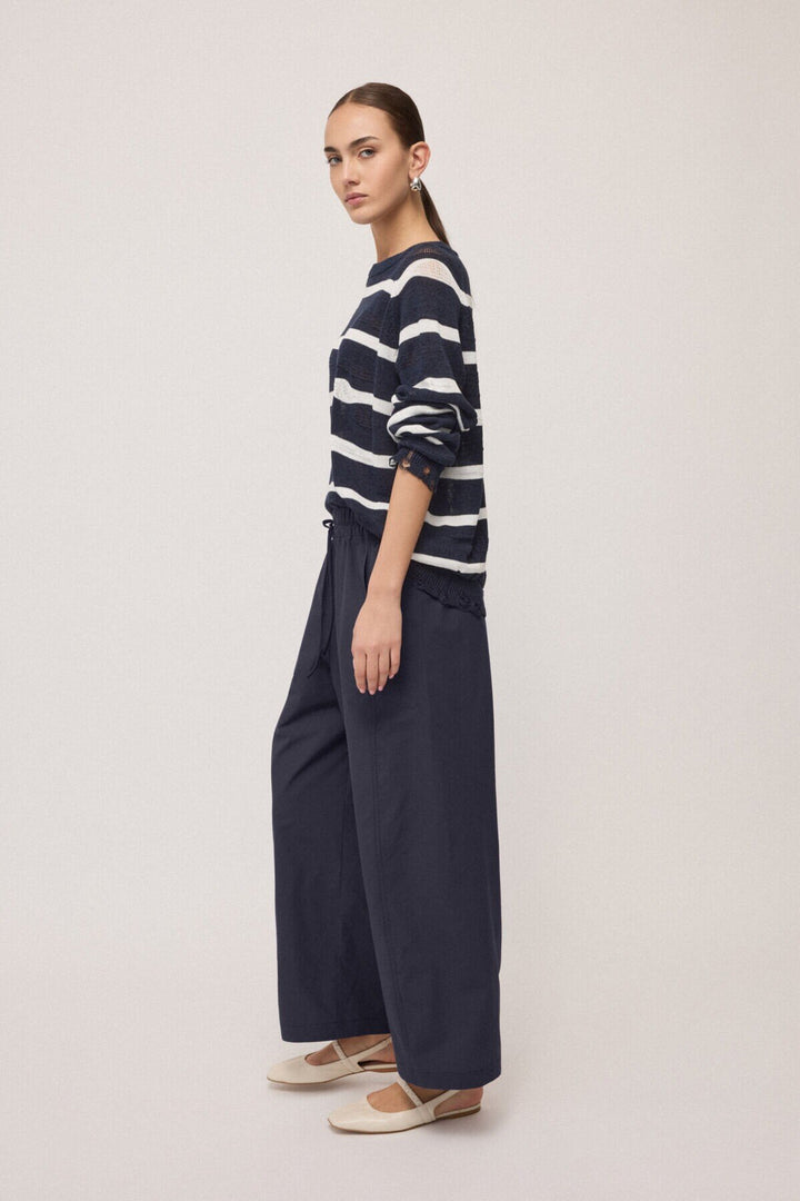 Ottod'Ame - Balloon Trousers in Night