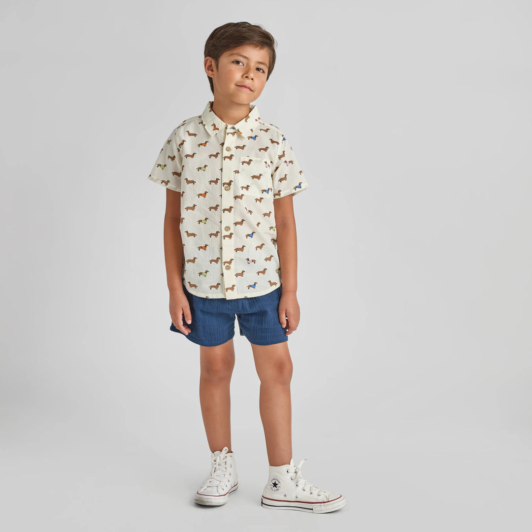 Pink Chicken – Jack Shirt in Dachshunds