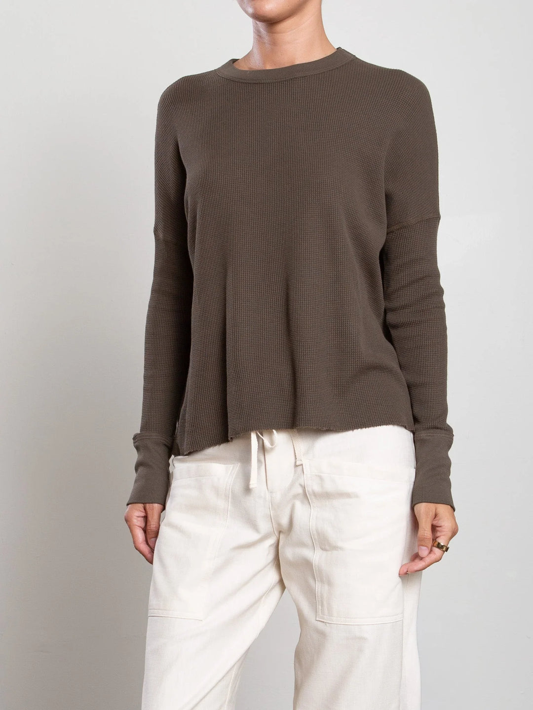 Pharaoh – Jordan Thermal Long Sleeve Tee in Moss