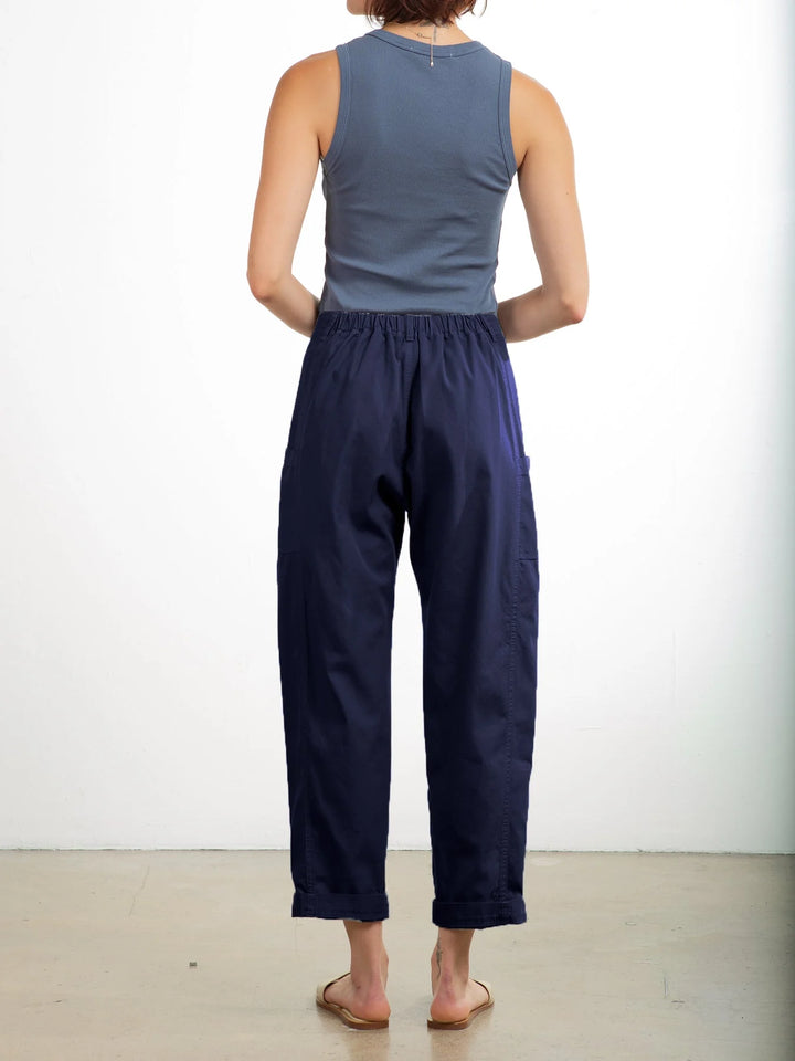 Pharaoh – Torrance Washed Canvas Pant in Midnight