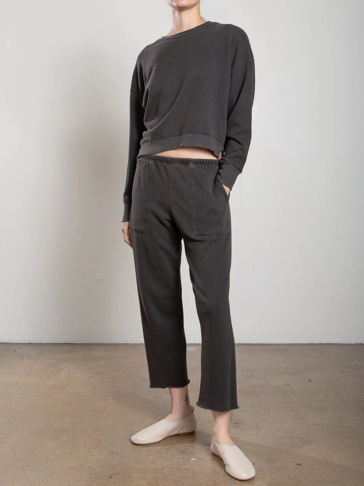 Pharaoh – Maxine French Terry Sweatpant in Vintage Black