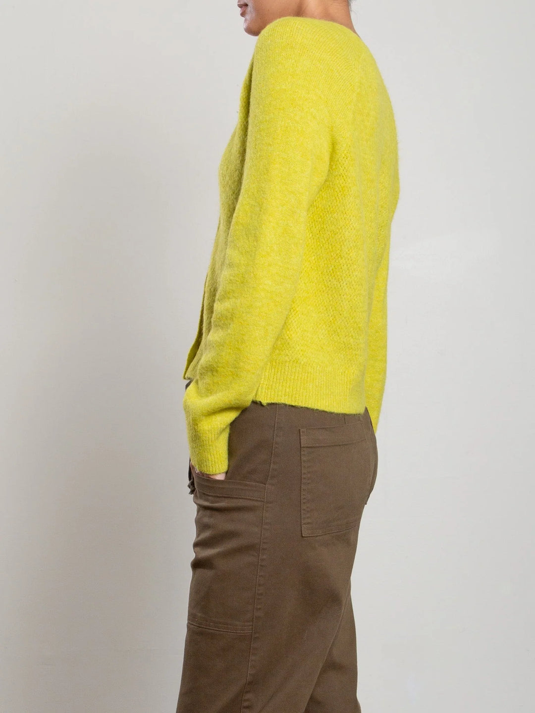 Pharaoh – Ana Halo Knitwear Cardigan in Acid