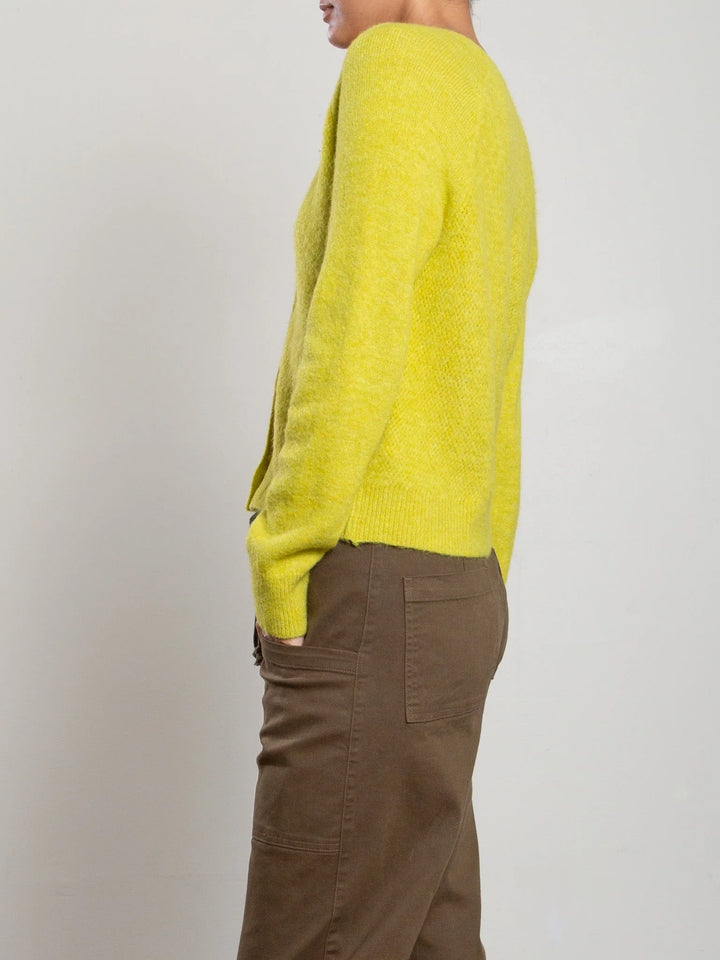 Pharaoh – Ana Halo Knitwear Cardigan in Acid