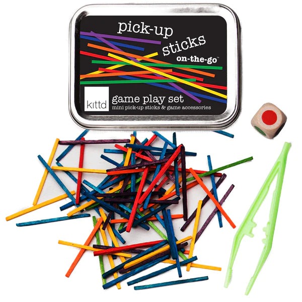 Pick-Up Sticks On-The-Go Kids Play Set