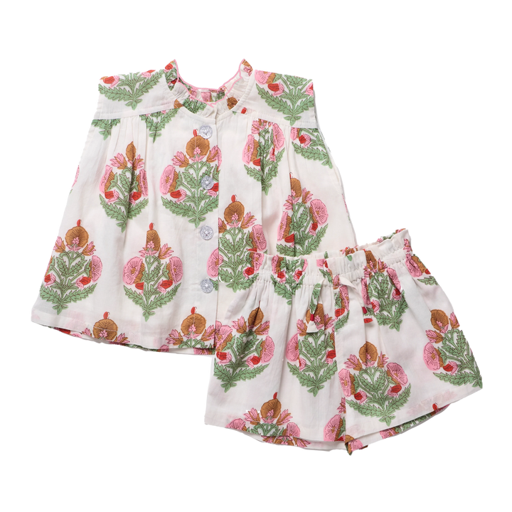 Pink Chicken – Girls Misha 2 Piece Set in Pink Bellflower