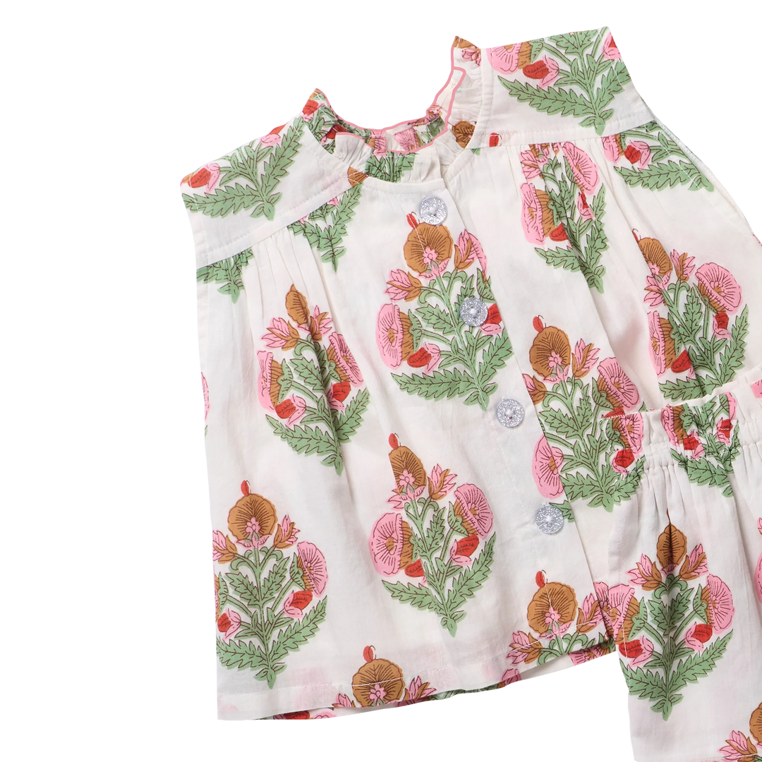 Pink Chicken – Girls Misha 2 Piece Set in Pink Bellflower