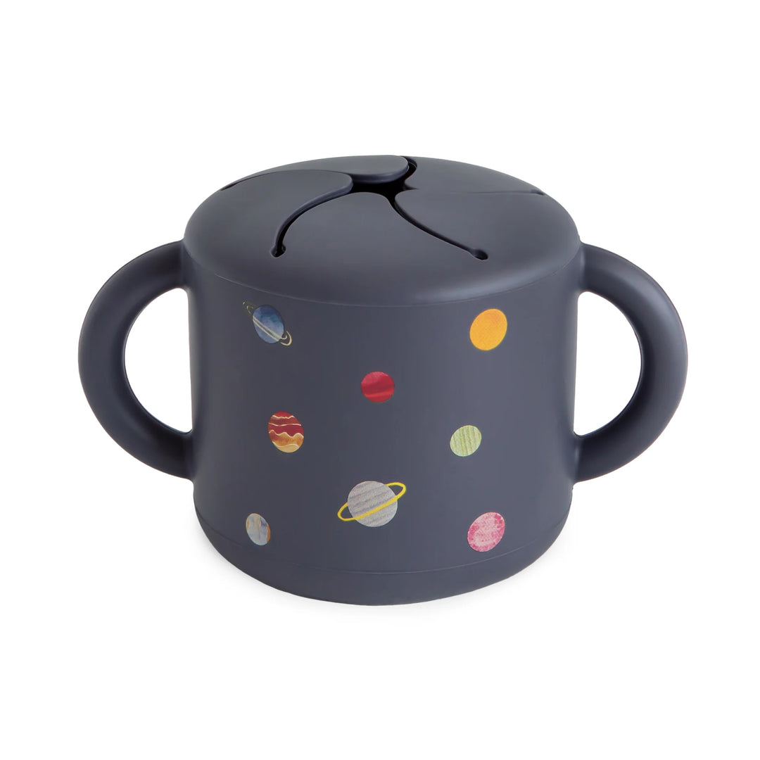 Mushie - Silicone Snack Cup in Planets