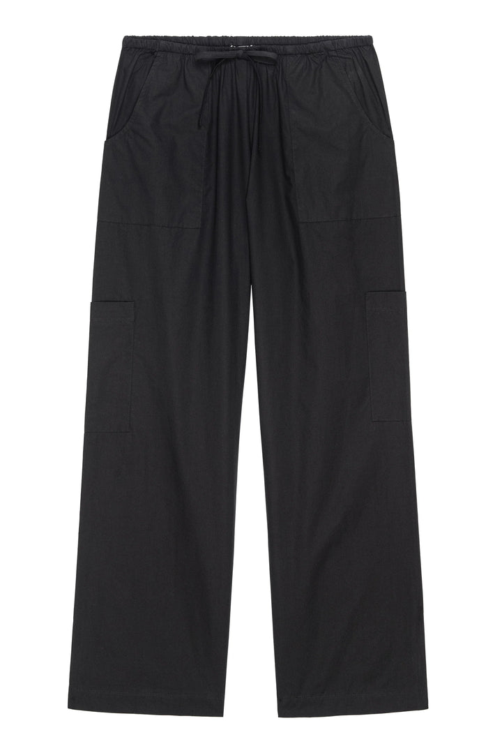 Donni – Pop Drawstring Cargo Pant in Jet