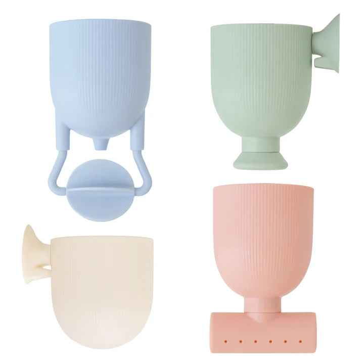 Mushie - Pour & Play Silicone Bath Toys