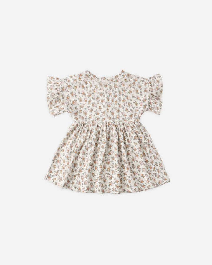 Quincy Mae – Bamboo Babydoll Dress in Wildflower