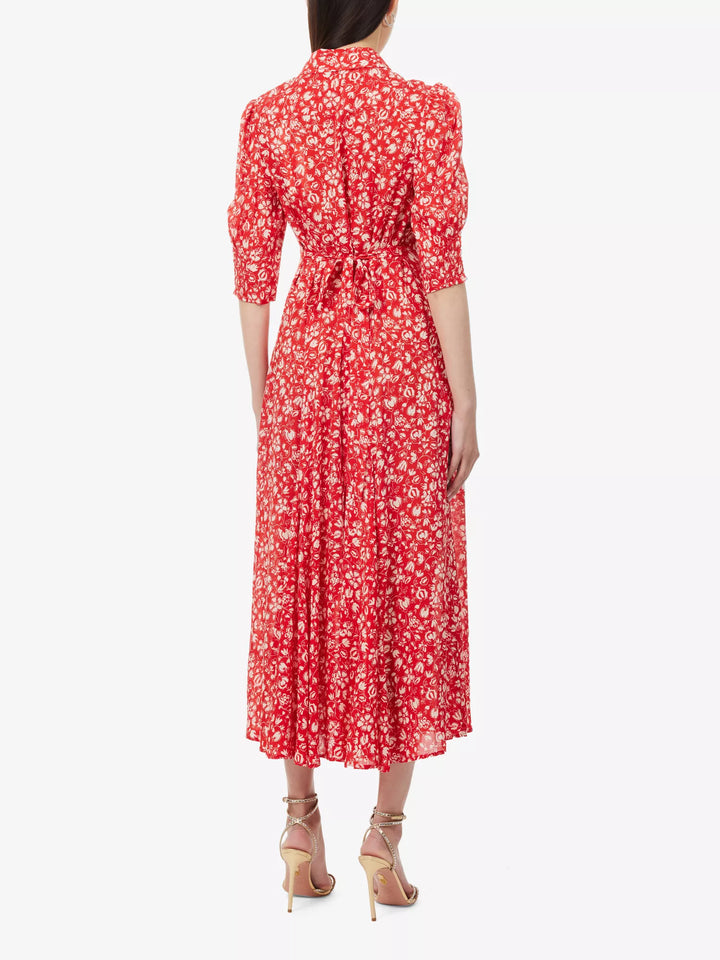 RIXO - Bloom Dress in Amelie Floral Red