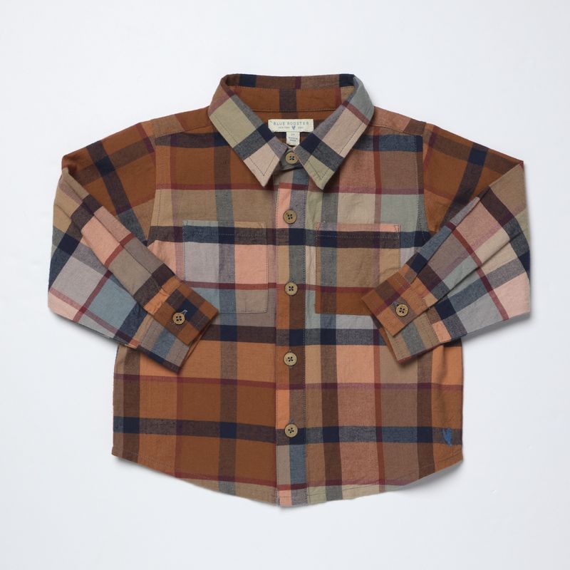 Pink Chicken – Long Sleeve Jack Shirt in Hayride Plaid