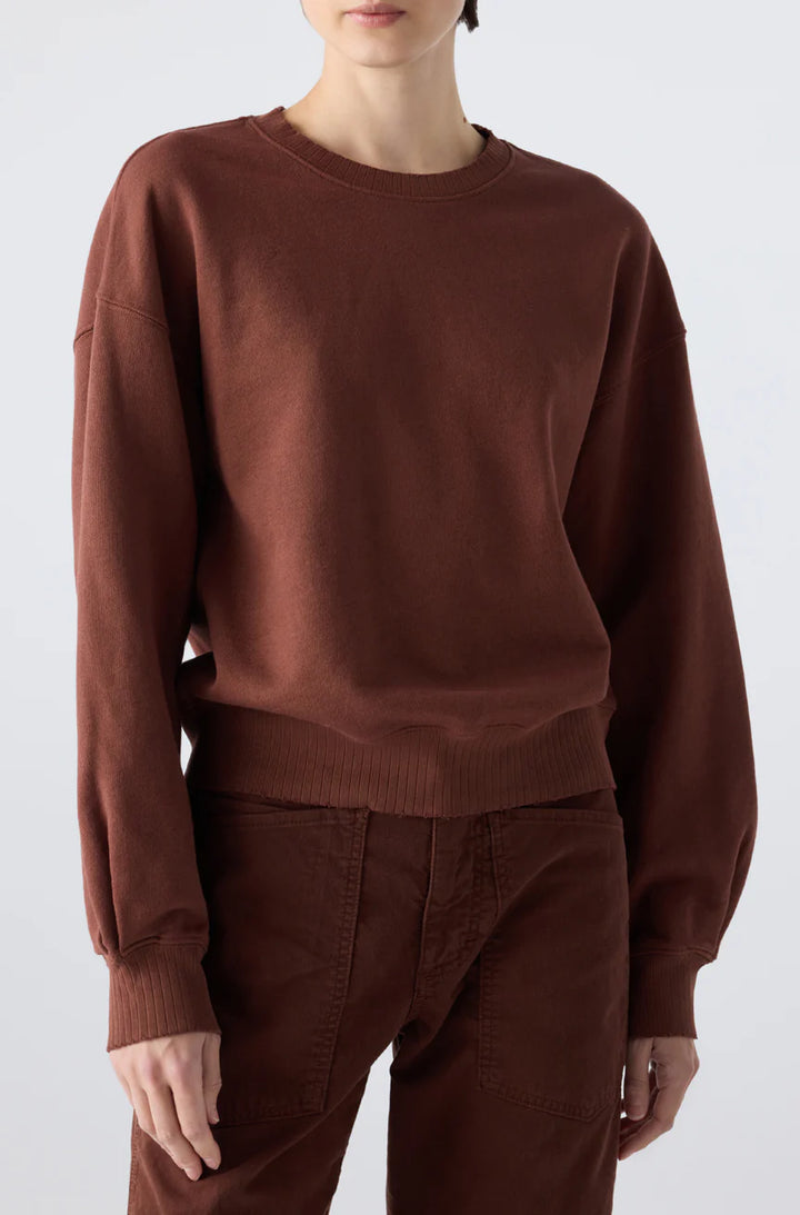 AMO Denim – Katarina Sweatshirt in Cocoa
