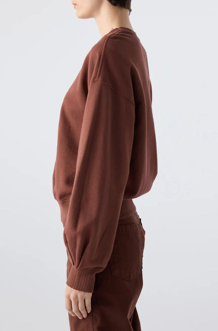 AMO Denim – Katarina Sweatshirt in Cocoa