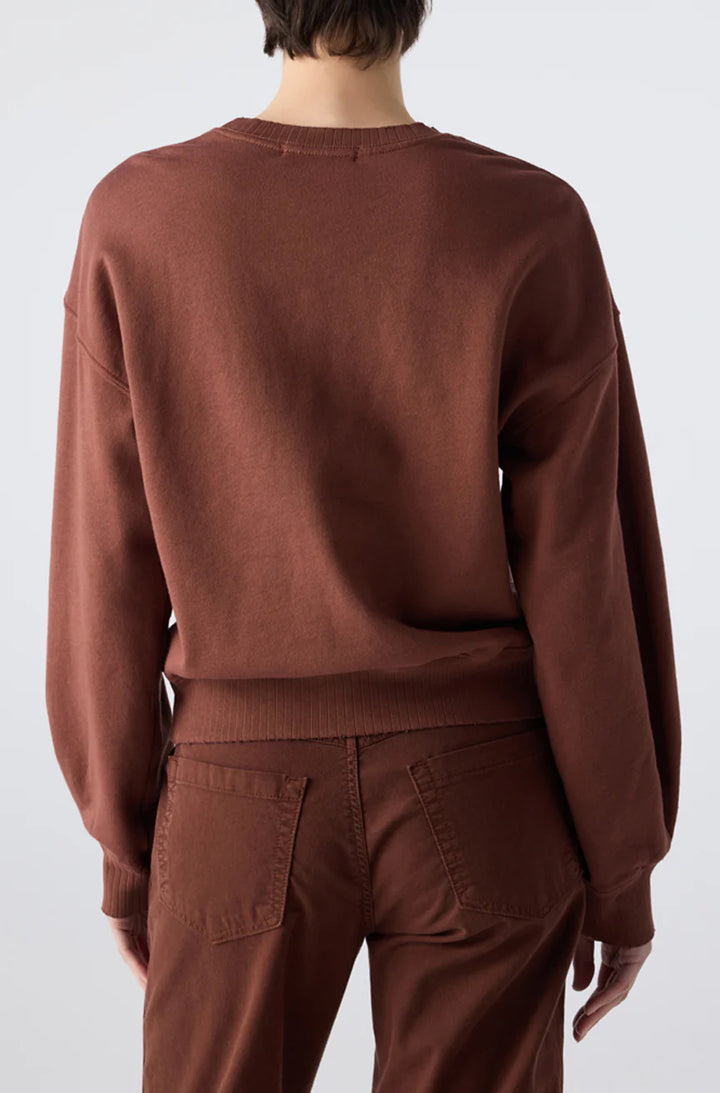 AMO Denim – Katarina Sweatshirt in Cocoa