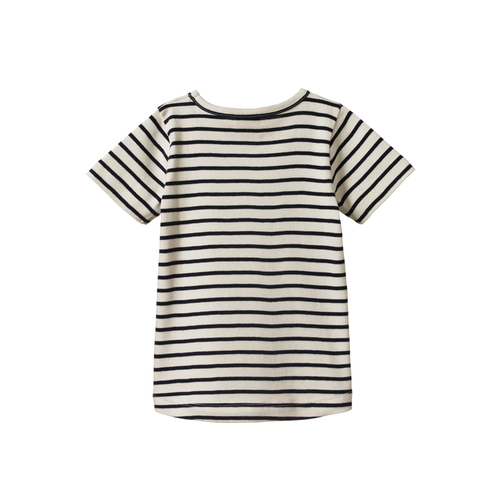 Nature Baby – River Tee in Navy Sailor Stripe