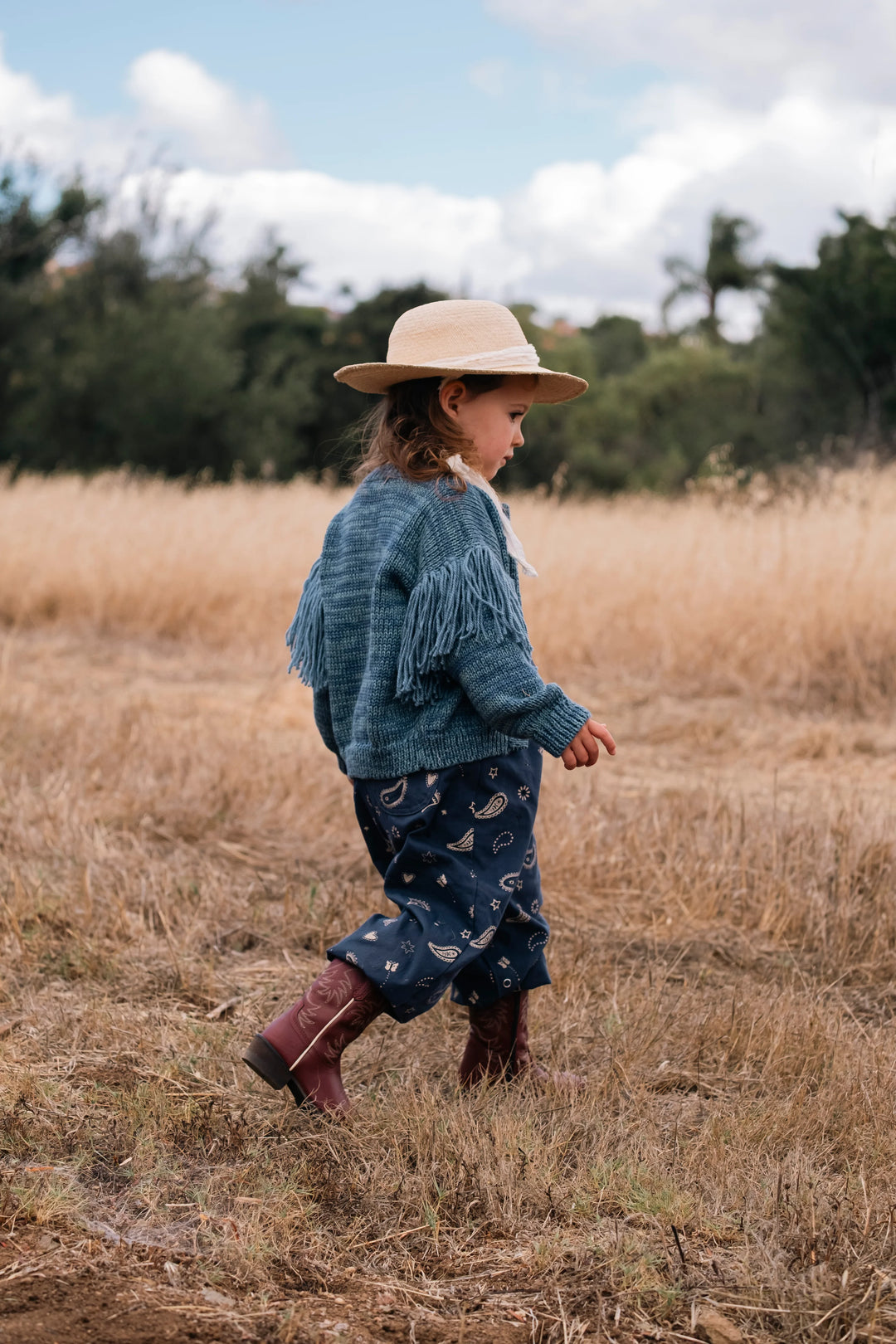Wild Wawa- Overall Romper in Midnight Bandana